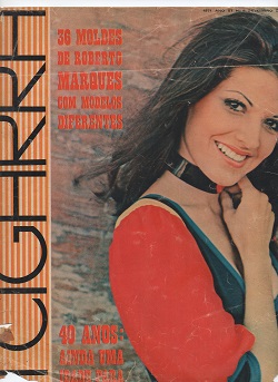 Capa da Revista A Cigarra em que foi publicada a matéria